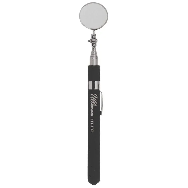 Ullman HTE-2 Standard Round Telescoping Inspection Mirror, 1.25″