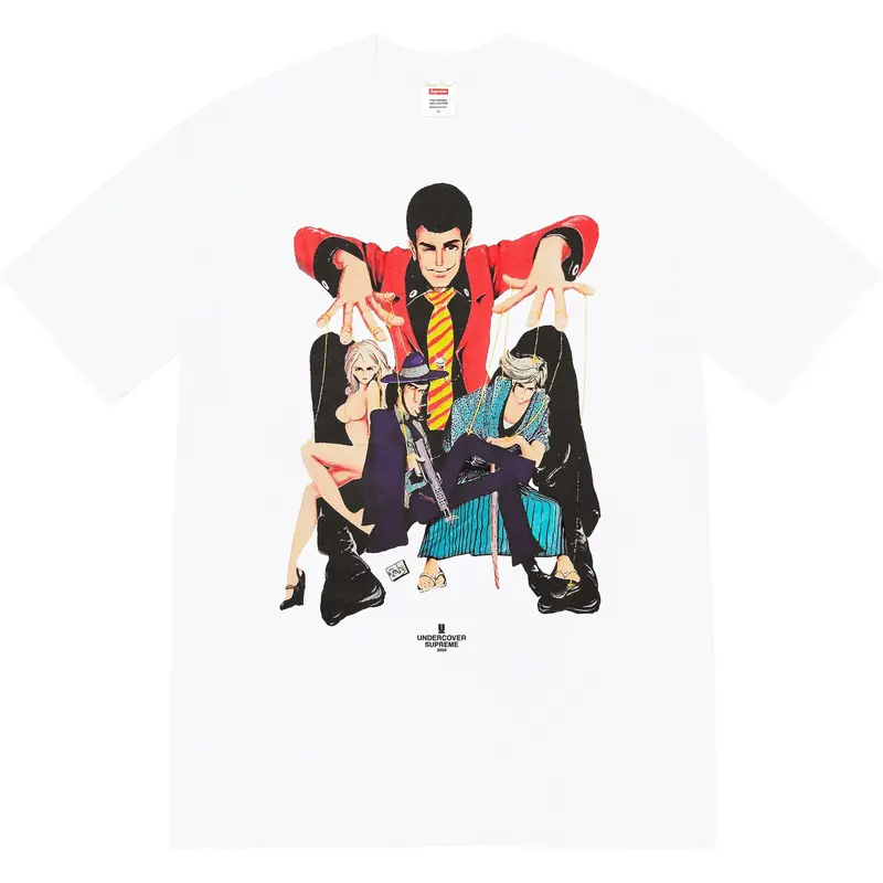 Undercover x Supreme Lupin Graphic T-Shirt – White