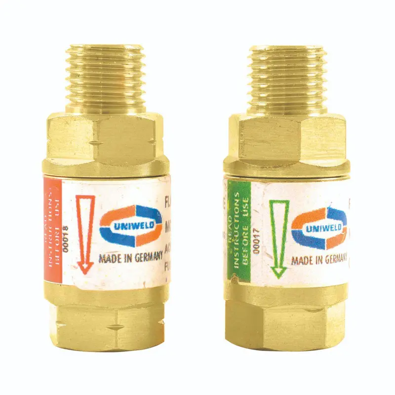 Uniweld TFAA Flashback Arrestor Kit for Torch Systems with A-Style Connections