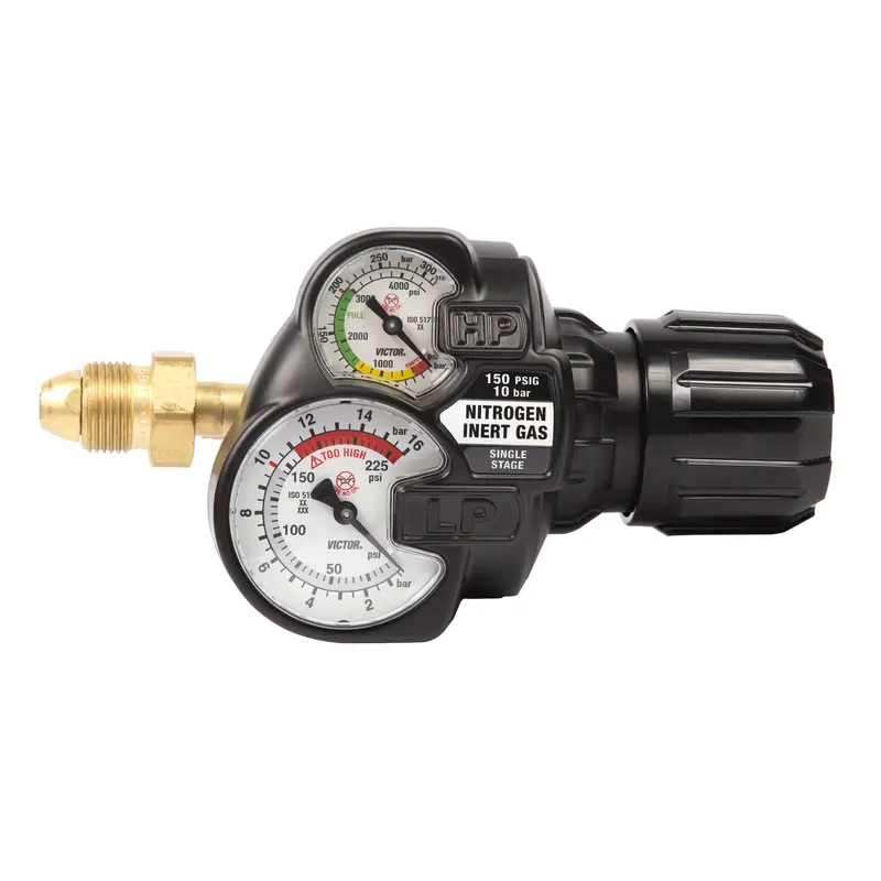 Victor Edge 2.0 Inert Gas Regulator with CGA 580 Connection – Model 0781-3634
