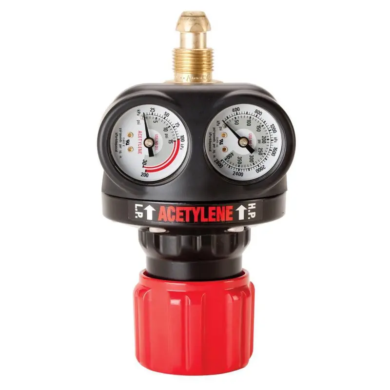 Victor Edge ESS4 Heavy-Duty Regulator for Hydrogen or Methane – 125–350 PSI, Model 0781-5137