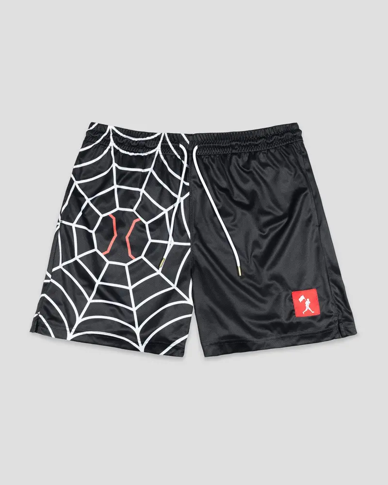 Web Gem Diamond Air Mesh Shorts for Adults