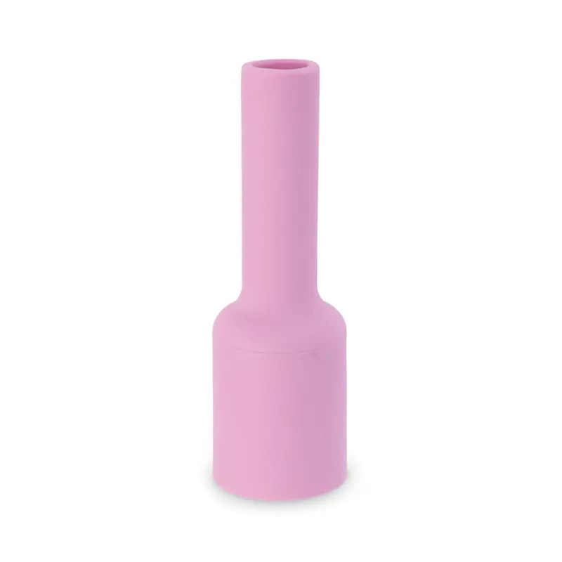 Weldcraft Long #6 Alumina Gas Lens Nozzle (3/8″) – Pack of 10 (Model 54N16L)