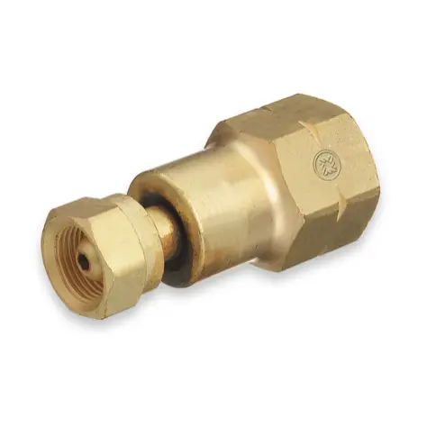 Western 324 CGA-510 to CGA-200 Acetylene Regulator Adapter