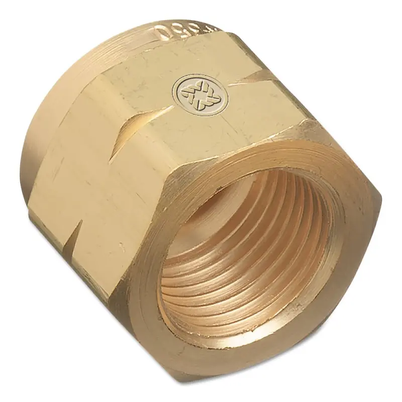 Western Plastic Regulator Inlet Nut – Hydrogen & Natural Gas, CGA-350 (682P)