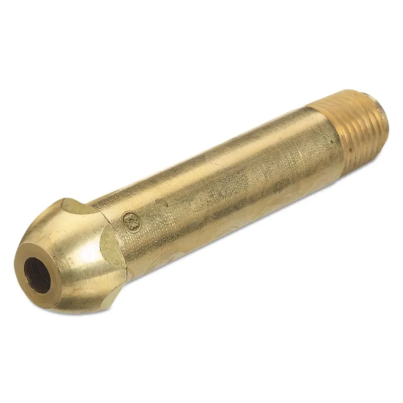 Western Regulator Inlet Nipple: 1/4″ NPT, 3.5″, CGA 510/580/590 – 615-3