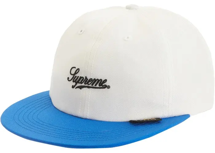 White Cordura® Script Logo 6-Panel Cap