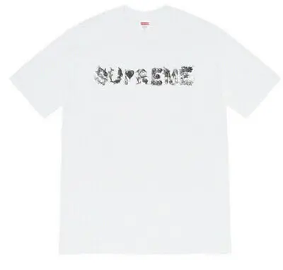 White ‘Morph’ Print T-Shirt – Supreme