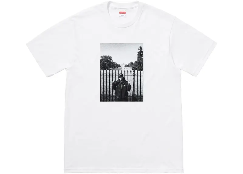 White Supreme x UNDERCOVER x Public Enemy White House T-Shirt