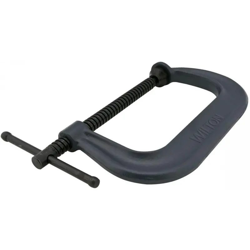 Wilton Drop Forged C-Clamp – 0–4-1/4 Inch Reinforced Jaw Design (Model 14242)