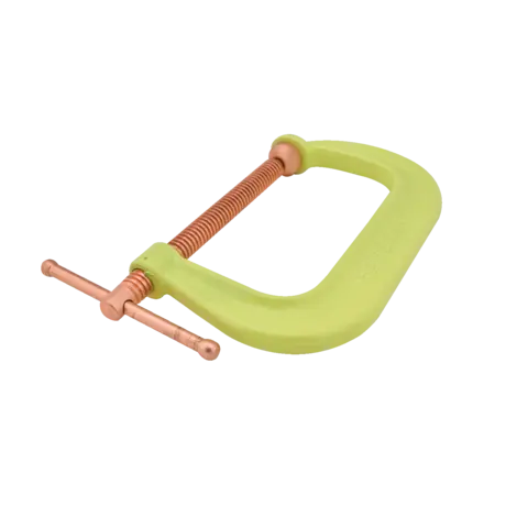 Wilton Hi-Vis Spark Duty C-Clamp – 0–3 Inch Safety-Enhanced Clamping (Model 20481)