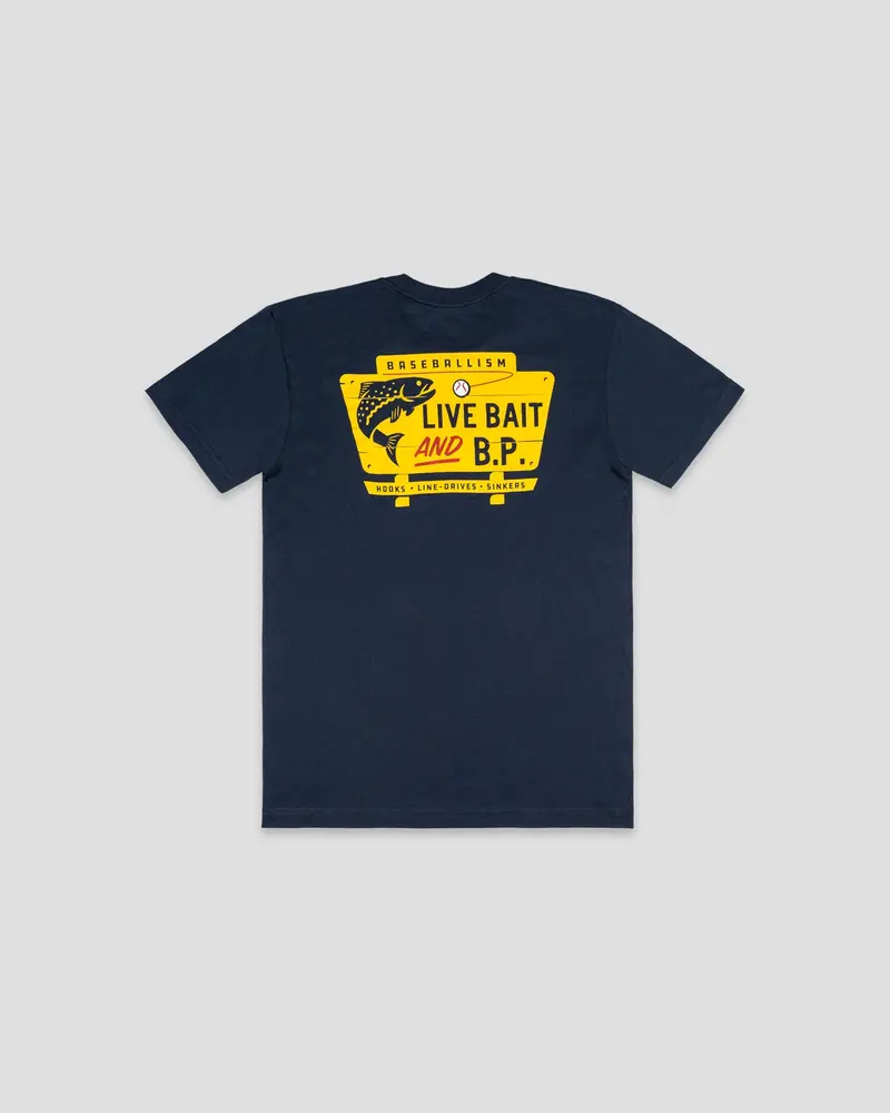 Youth Fishing Club Live Bait Design T-Shirt
