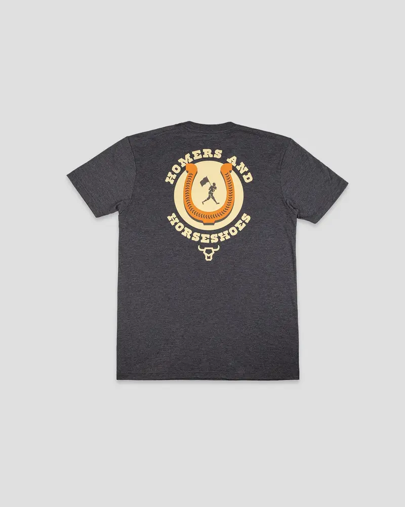 Youth Homers and Horseshoes Charcoal T-Shirt