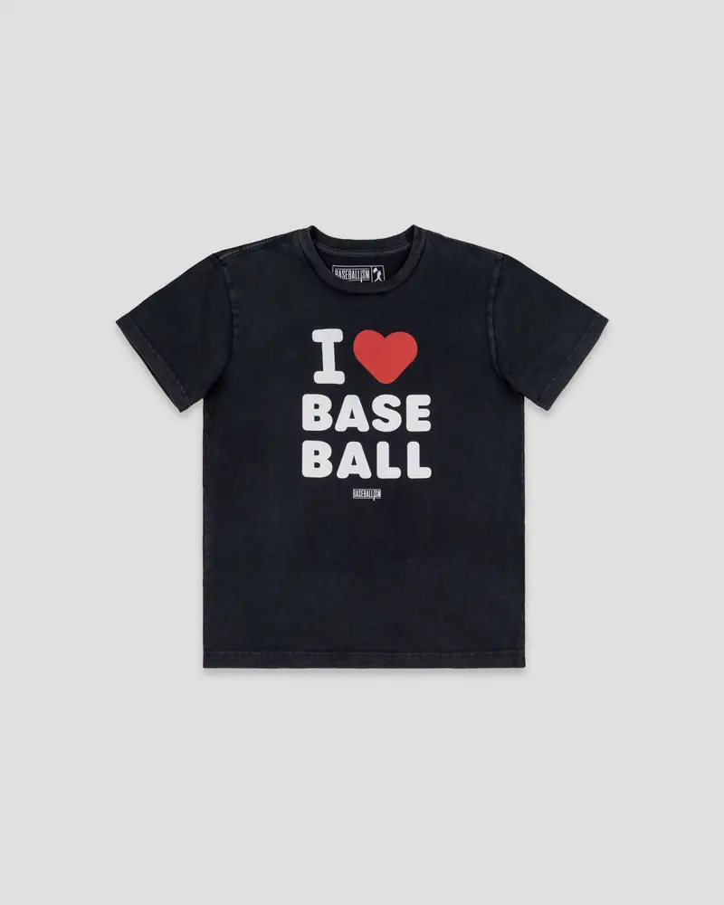 Youth I Heart Baseball Graphic Tee