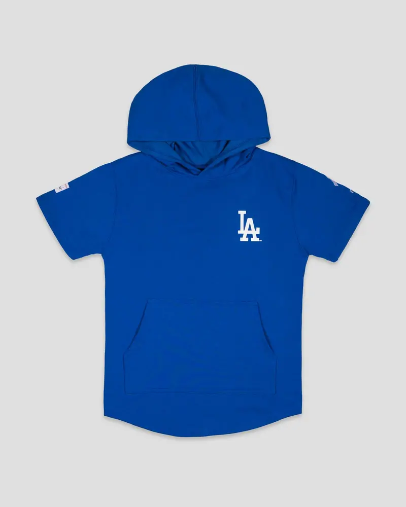 Youth Los Angeles Dodgers Short Sleeve Hoodie