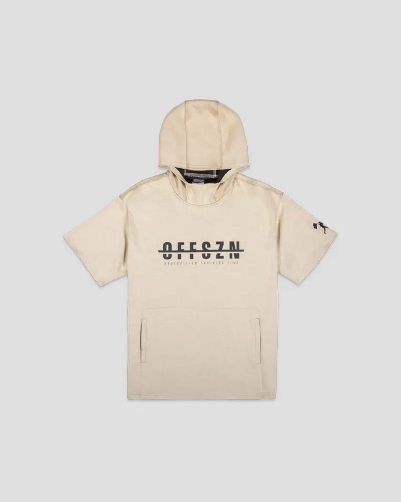 Youth No Off SZN AeroFleece Short-Sleeve Hoodie – Ecru