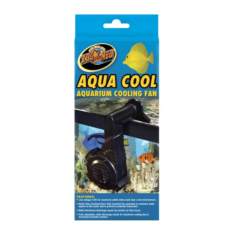 Zoo Med Aqua Cool Aquarium Cooling Fan – Evaporative Temperature Control