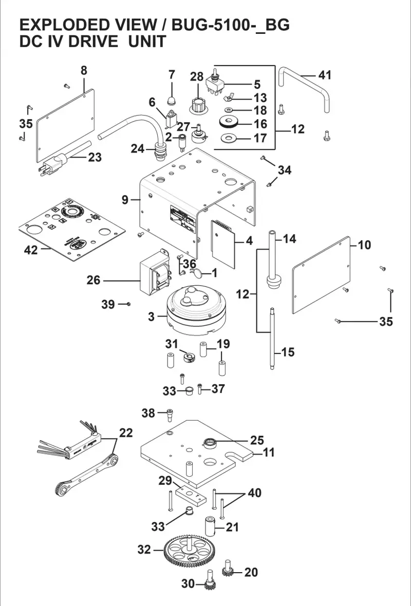 Bug-O Aluminum Locking Collar – Single-Piece Design, Part #Bug-9012 (See Image Item 31) 1
