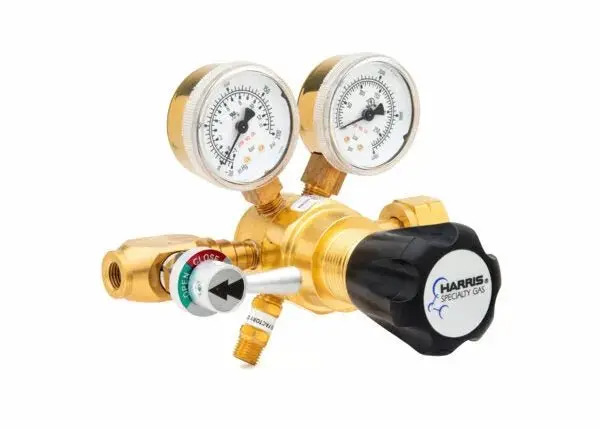 Harris 721-500-590-D-1 Two-Stage Ultra-High-Purity Brass Regulator – Model 721500590D1 1