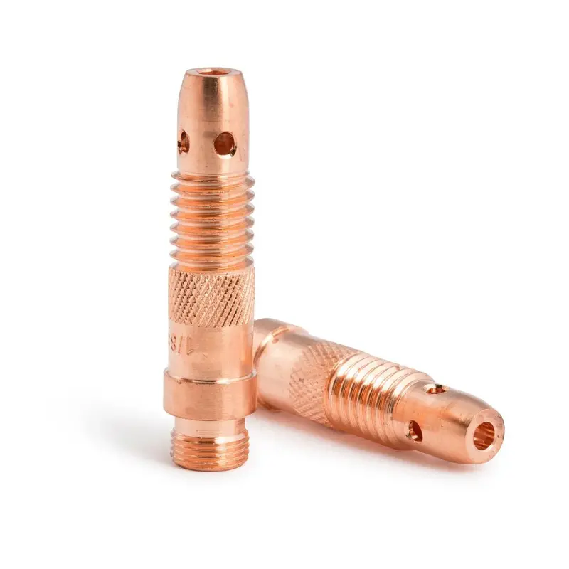 Lincoln Caliber Collet Body – 1/8 In (3.2 Mm), Fits 17/18/26 Series Torches (2-Pack, Kp4752-18) 1
